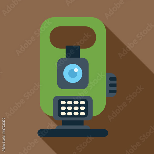 Green total station measuring equipment for surveying and construction engineering