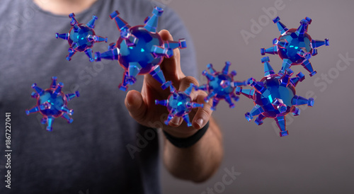 Conceptual image of a perso...