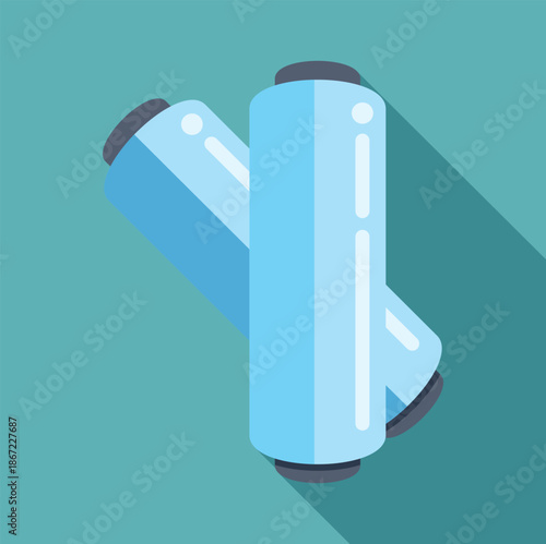 Plastic food wrap rolls providing hygiene and preservation for kitchen use