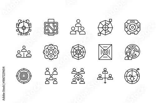 A minimalistic representation of a vector file, emphasizing its digital and scalable graphic nature