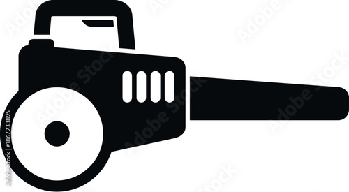 Leaf blower icon representing outdoor cleaning and garden maintenance