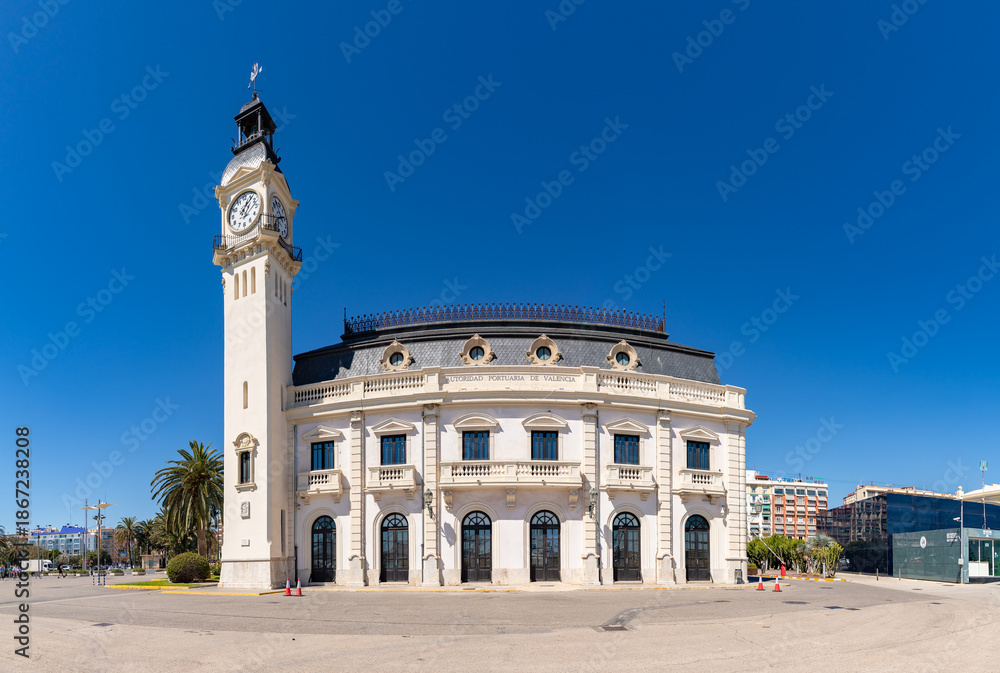 Fototapeta premium Port Authority of Valencia