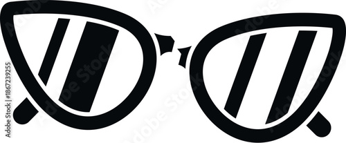 Sunglasses with cat eye frames as a stylish eyewear icon