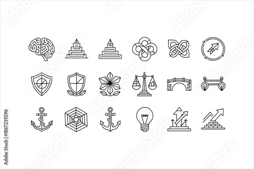 An essential design element indicating the availability of a scalable and editable vector graphic file