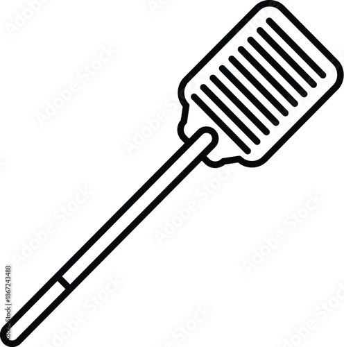 Fly swatter icon representing effective insect and pest control