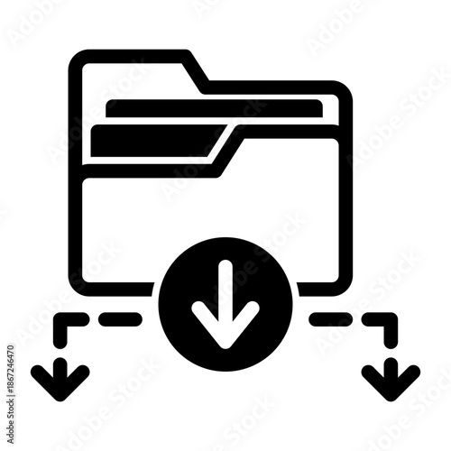 Retrieve Receive Uncompress Save Icon from Network and Database Icon Collection (Mixed style)
