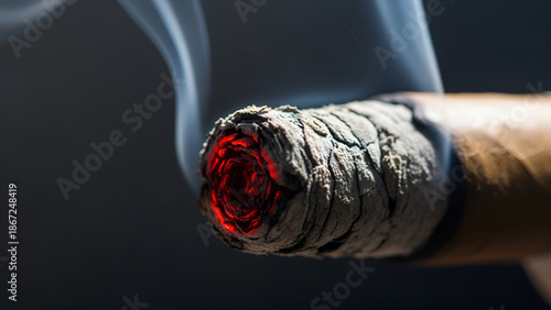 hand holding a cigarette