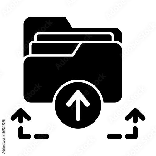 Transfer Backup Sync Send Icon from Network and Database Icon Collection (Solid style)