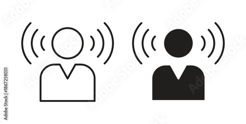 Brand awareness icons Vector Symbol Design Illustration - for app or web. color editable