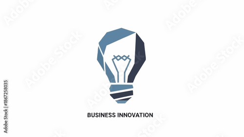 Innovative Business Idea Light Bulb Concept.