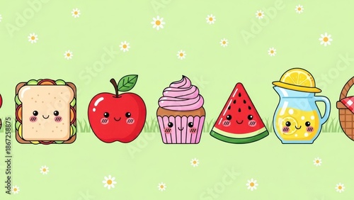 birthday cake with candles and flowers