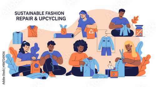 A calm and serene illustration of a woman sitting comfortably, conveying a sense of relaxation and tranquility, perfect for wellness and lifestyle con