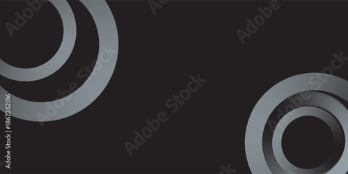 Latar belakang abstrak premium hitam minimalis dengan elemen geometris gelap mewah. Desain wallpaper eksklusif untuk poster, brosur, presentasi, situs web dll. - Vector EPS