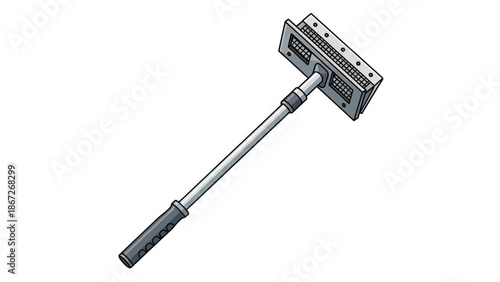 Grill brush cleaner tool