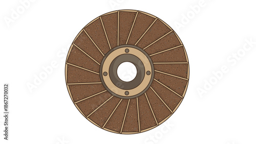 Sharpening stone illustration