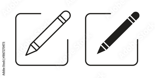 Register icons Vector Symbol Design Illustration - for app or web. color editable