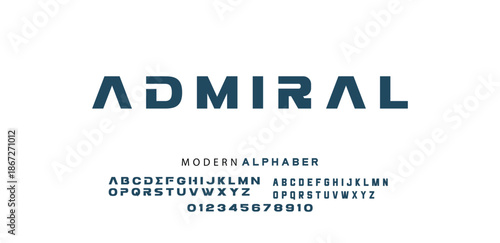 Minimal modern logo alphabet font. Typography abstract sans serif technology, electronic, movie, future, creative brand logos fonts. vector illustration
