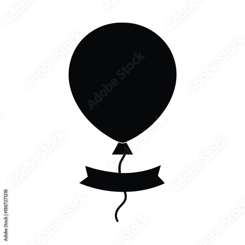 balloon-and-ribbon-silhouette--valentine-theme--mi.eps