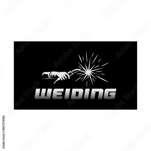 Welding company logo design template graphic vector illustration, neat and good quality