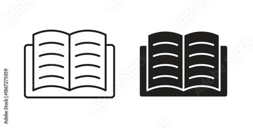 User guide icons Vector Symbol Design Illustration - for app or web. color editable