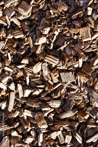 Detailed image of wood chip...