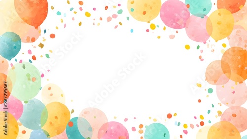 Soft Joy — A Modern Pastel Birthday template