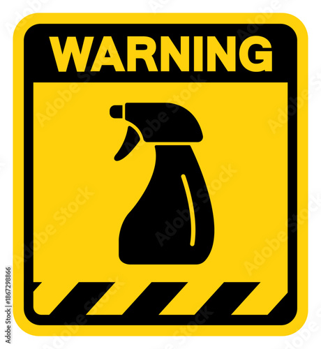 Disinfect Befor And After Use Warning Sign, Vector Illustration, Isolate On White Background Label. EPS10