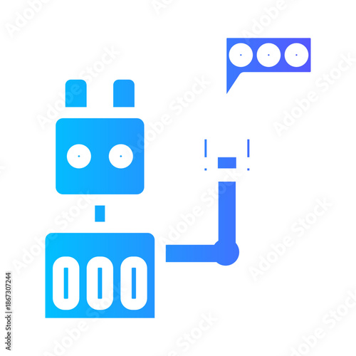 chatbot gradient icon