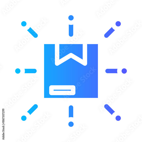 marketing gradient icon