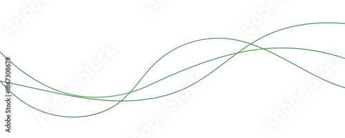 Dynamic Green Wave Motion Abstract Background