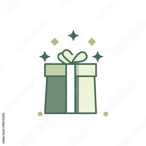 Ramadan Gift Box Icon