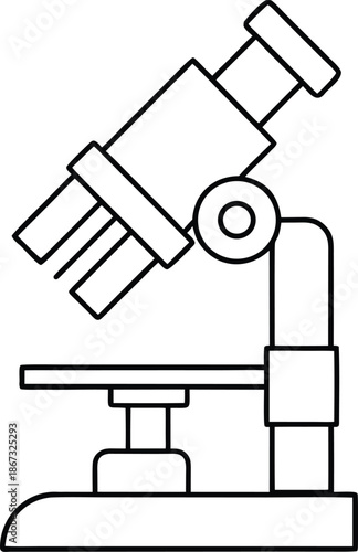 seventh generation lens line art vector illustration on transparent background
