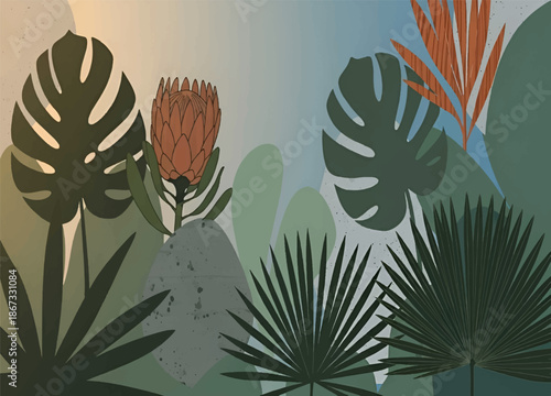 vector illustration of an abstract background