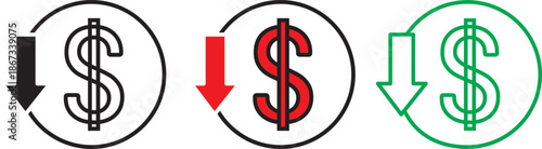 Lower cost icons set.  collection for web app