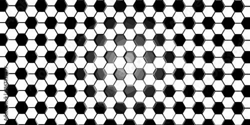 Football seamless pattern. Ball texture background. Flat style. Repeating ball pattern. Soccer ball pattern.  Vector illustration.