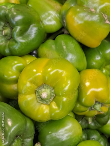 green and red peppers