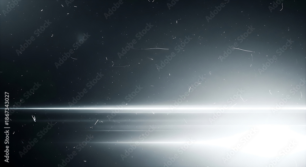 Obraz premium Vintage Film Grain and Light Streaks Abstract Background