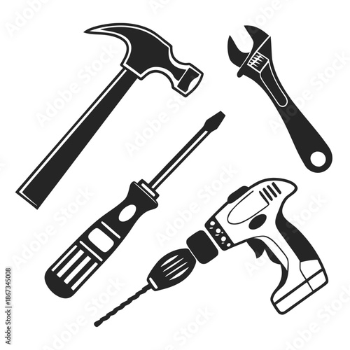 Set of essential tools