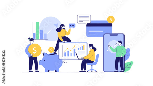 Innovative digital finance and investment management with diverse team