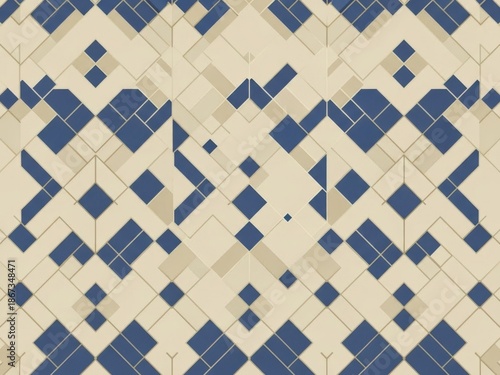 Abstract geometric pattern.