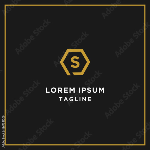 ps or sp hexagon logo