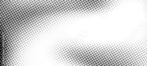 Abstract white and gray color background with halftone effect, dot pattern. Vector illustration.