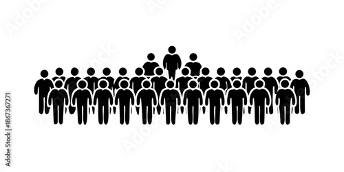 Group of people illustration