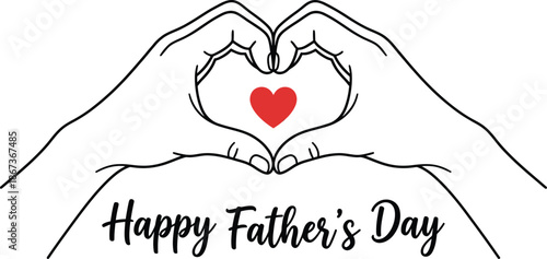 Happy Father's Day, Love Hands