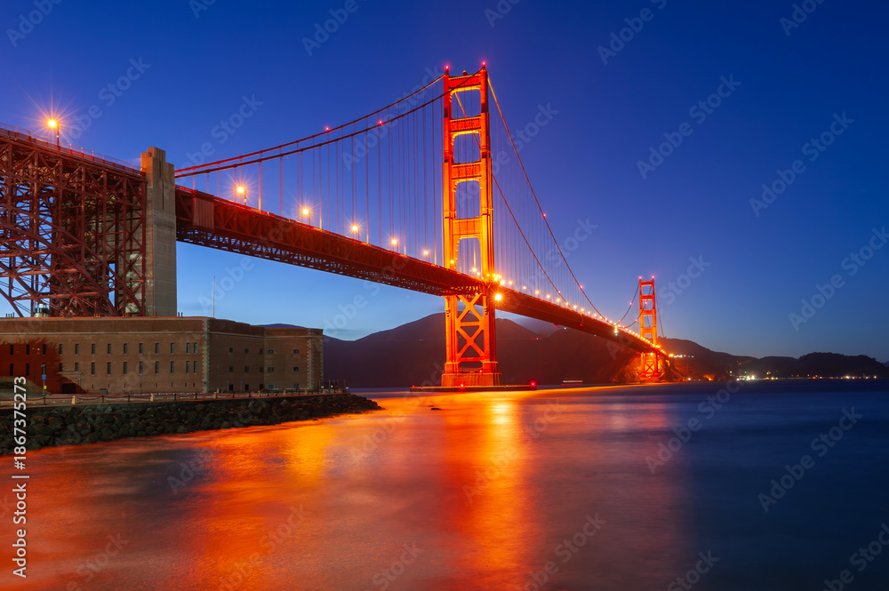 Obraz premium Golden Gate Bridge, San Francisco, California
