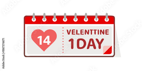 Valentine's day countdown calendar