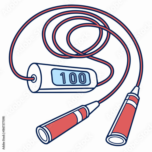 Jump rope with counter