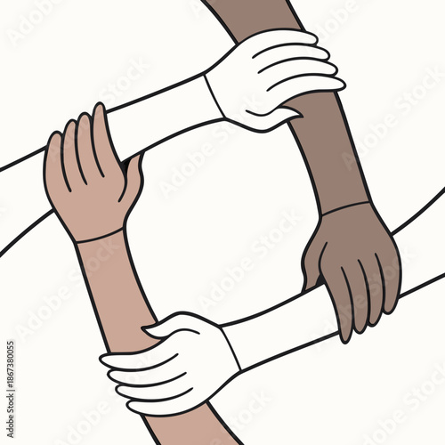 Hands in unity