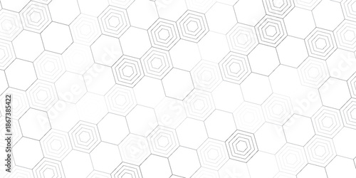 Gray, black, white beehive background. Honeycomb, bees hive cells pattern. Bee honey shapes. geometric seamless texture symbol. Hexagon, hexagonal raster, mosaic cell sign or icon. Gradation.