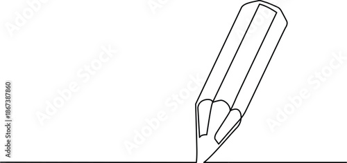 Illustrated pencil drawing Vector